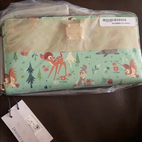 NWT Disney Dooney and Bourke Bambi wristlet - Picture 2 of 3